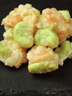 そら豆と小エビのかき揚げ-レシピのメイン写真