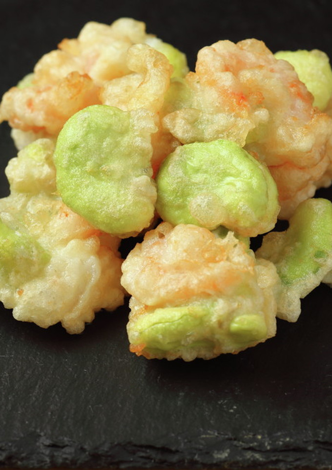 そら豆と小エビのかき揚げ-レシピのメイン写真