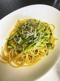 アスパラとしらすのパスタ-レシピのメイン写真