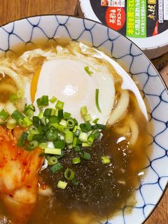 本技 凄旨キムチうどん-レシピのメイン写真