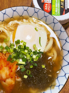 本技 凄旨キムチうどん-レシピのメイン写真