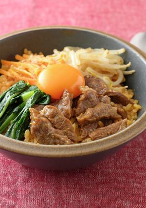 炊飯器で作る パプリカのビビンバ-レシピのメイン写真