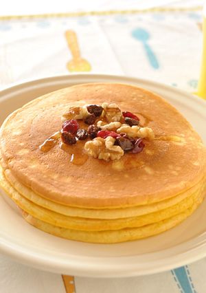かぼちゃのパンケーキ-レシピのメイン写真