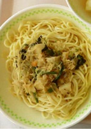 ほたてパスタ-レシピのメイン写真