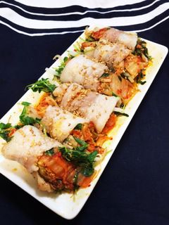 豚キムチ巻き巻き-レシピのメイン写真