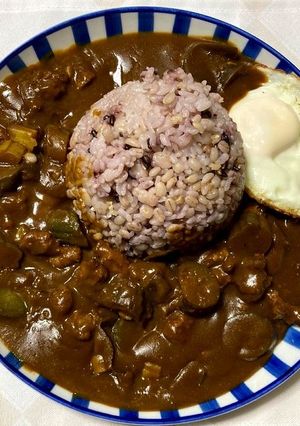夏野菜と大豆ミートの雑穀カレー-レシピのメイン写真