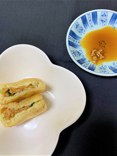 畑のしぐれ煮と油揚げのおつまみ-レシピのメイン写真