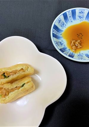 畑のしぐれ煮と油揚げのおつまみ-レシピのメイン写真