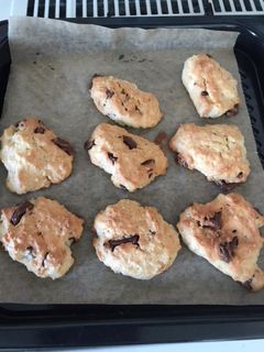 HMでチョコスコーン オートミール -レシピのメイン写真