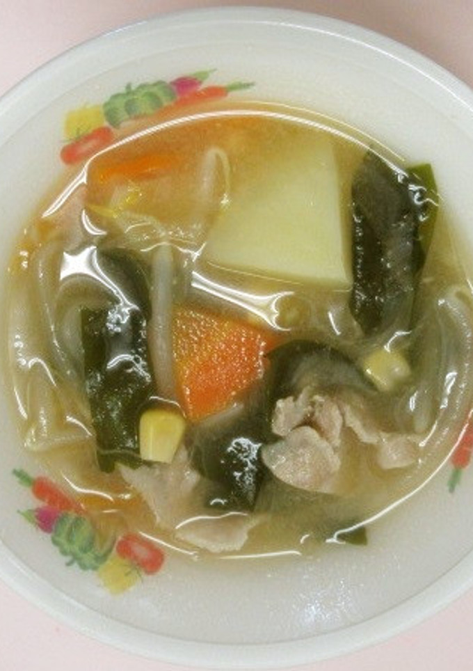 道産子汁　★宇都宮市学校給食-レシピのメイン写真