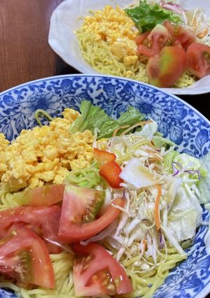 疲れた時に、簡単、流水麺冷やし中華-レシピのメイン写真