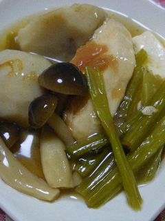 ほんわか☆鶏むね肉と里芋の治部煮-レシピのメイン写真