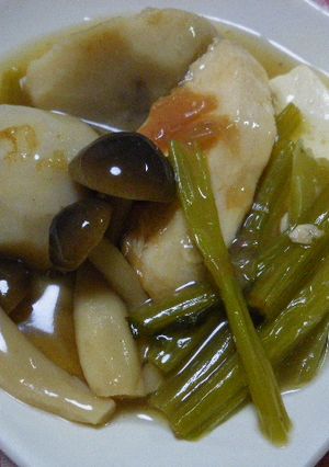 ほんわか☆鶏むね肉と里芋の治部煮-レシピのメイン写真
