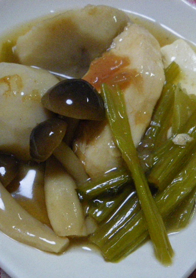 ほんわか☆鶏むね肉と里芋の治部煮-レシピのメイン写真