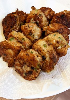 子供が食べる！ピーマンのチキンナゲット-レシピのメイン写真