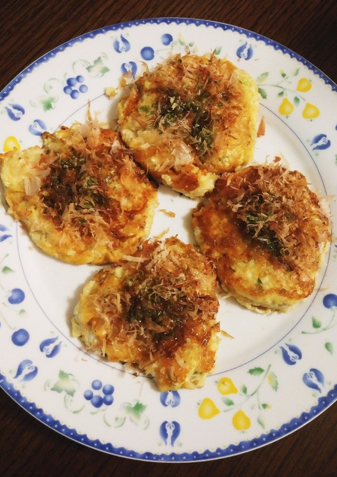 簡単☆豆腐とキャベツのお好み焼き-レシピのメイン写真
