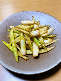 たけのこバターしょう油風 姫たけ-レシピのメイン写真