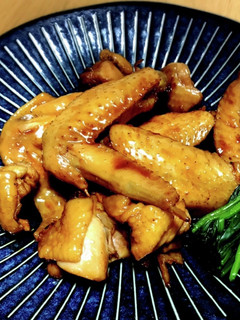 超簡単!手羽先やわらか照り煮(コーラ煮)-レシピのメイン写真