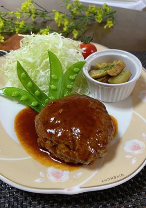 ソースが旨い♡豆腐ハンバーグ-レシピのメイン写真
