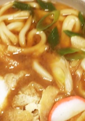 ビストロヌードル　簡単　味噌煮込みうどん-レシピのメイン写真
