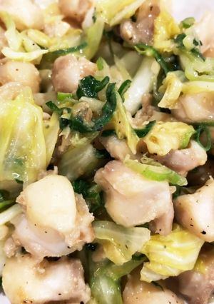 軟骨味噌バター-レシピのメイン写真