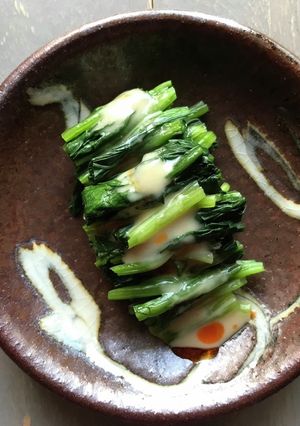 ほうれん草のおひたしバンバンジー風-レシピのメイン写真