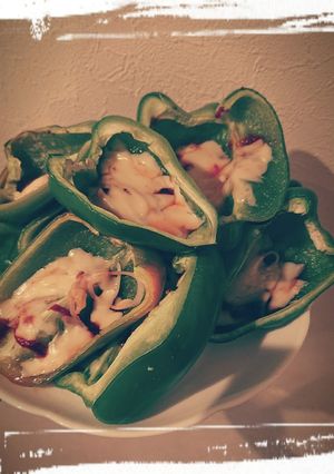 ピーマンカップのチーズ焼き-レシピのメイン写真