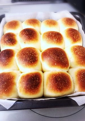 夜準備し朝に焼く♡ふんわり甘いちぎりパン-レシピのメイン写真