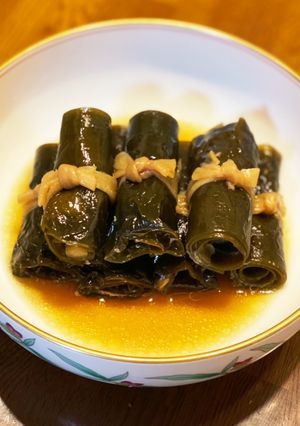 豚バラとごぼうの昆布巻き-レシピのメイン写真