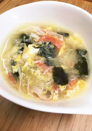 すぐ出来る簡単中華スープ-レシピのメイン写真