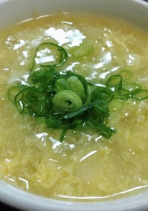 中華風たまごスープ-レシピのメイン写真