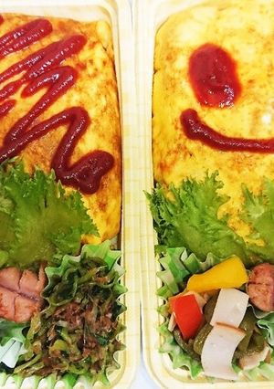 【夫婦弁当54】ずぼらオムライス-レシピのメイン写真