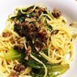 アンチョビとチシャのパスタ