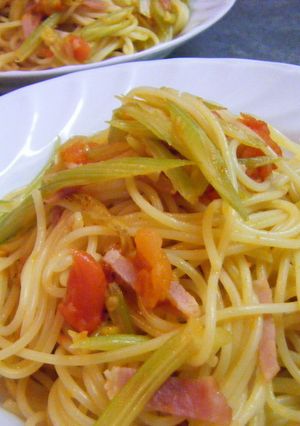 ★セロリとトマトのパスタ★-レシピのメイン写真