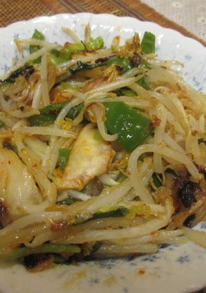 もやしキムチ大判焼き-レシピのメイン写真