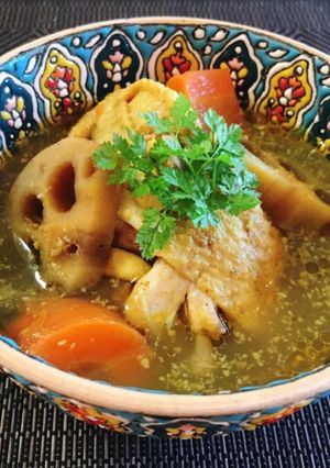 とろっとチキンのごろごろ根菜カレー♡-レシピのメイン写真