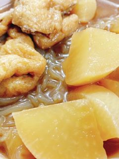 大根とお揚げの煮付け-レシピのメイン写真