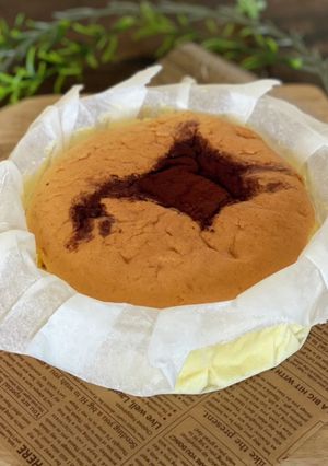 チーズ蒸しケーキ風 カステラ-レシピのメイン写真