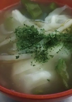 なんちゃって雲呑スープ♡-レシピのメイン写真