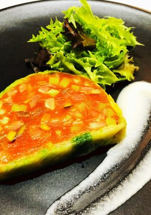 野菜のテリーヌ☆~ミネストローネ風~-レシピのメイン写真