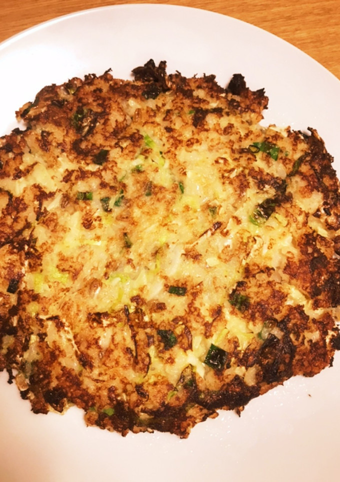 山芋とろろご飯を焼いちゃいました-レシピのメイン写真
