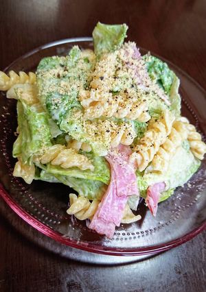 レタスとマカロニのサラダ♪-レシピのメイン写真