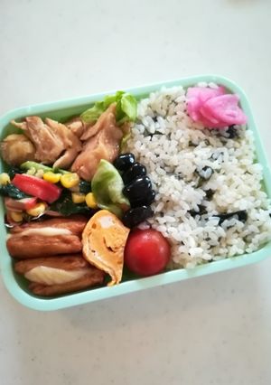 鶏ポン酢漬け 高校生のお弁当5/26-レシピのメイン写真