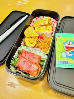 簡単お弁当♪インゲンのベーコン巻き〜☆-レシピのメイン写真