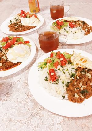 お夕食♡タコスライス♡令和3年5月24日-レシピのメイン写真