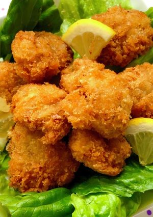 ジューシー♪鶏モモ肉・ひと口チキンカツ-レシピのメイン写真