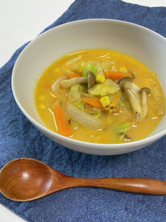野菜たっぷりミルクキムチスープ-レシピのメイン写真