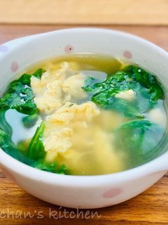 レタスと玉子のチーズコンソメスープ-レシピのメイン写真