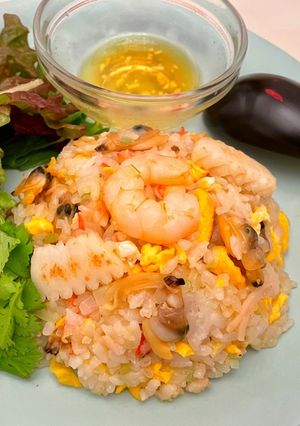 タイ風海鮮チャーハン-レシピのメイン写真