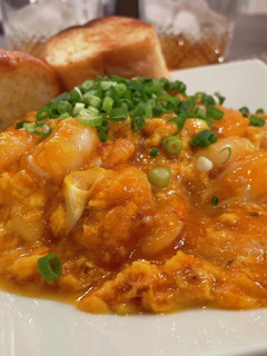 トロトロ卵のエビチリ-レシピのメイン写真